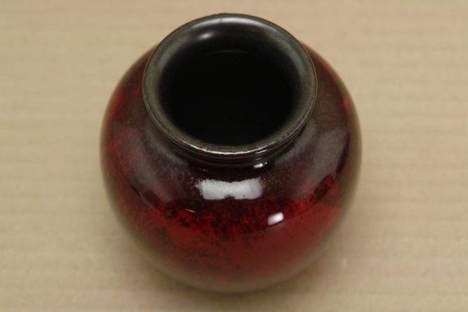 Wächtersbach Keramik Vase Ochsenblut 10/96
