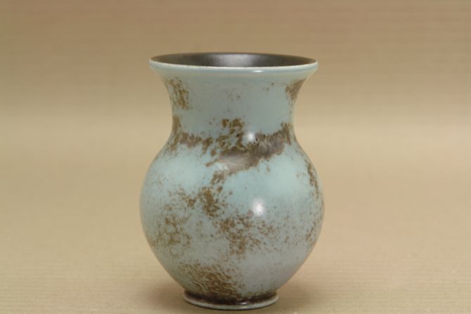 Wächtersbach Keramik Vase blau