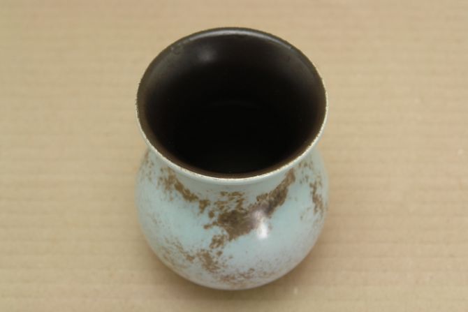 Wächtersbach Keramik Vase blau