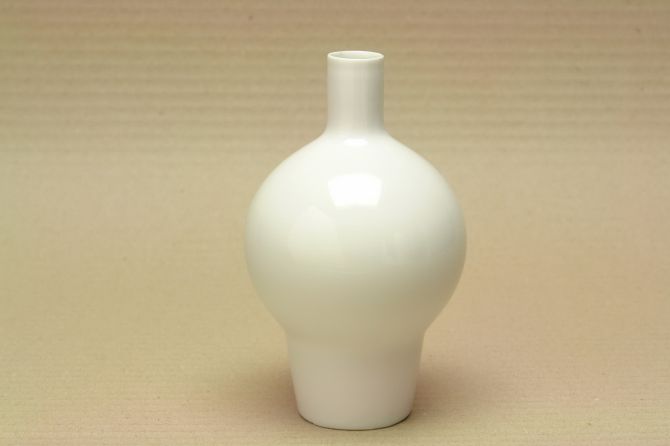 Gerold Porzellan weisse Vase design