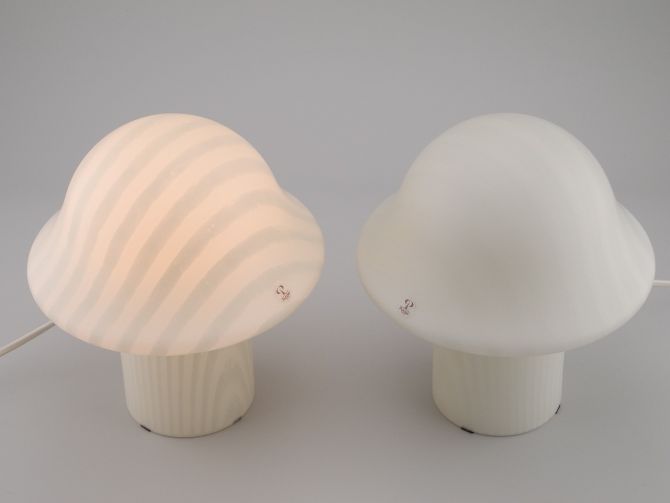 Peill & Putzler Kenia Pilzlampe Nachttischlampe Duo