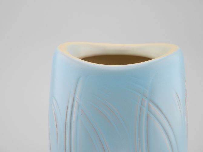 Wächtersbach Keramik Vase türkis 10550/2