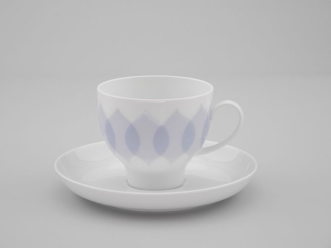 Rosenthal Lotus Kobalt blau Kaffeetasse