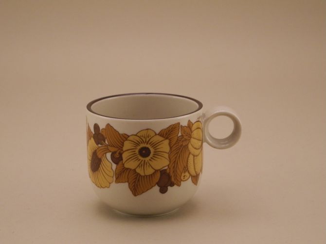 Kaffeetasse Obere vintage alte Serie Terra Dekor Prato von Rosenthal Keramik