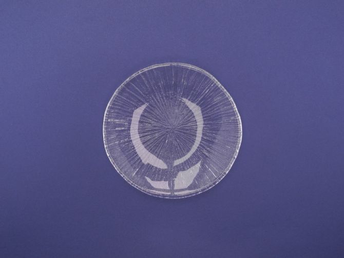 Kleine Schale gebraucht in Glas design Tapio Wirkkala für Iittala Finnland