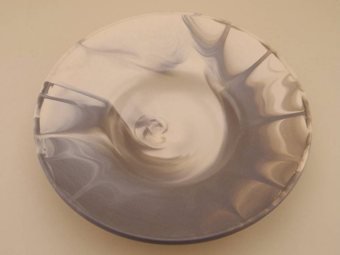 Queensbery Marble große Schale Obstschale Teller von Rosenthal 80er Jahre Keramik