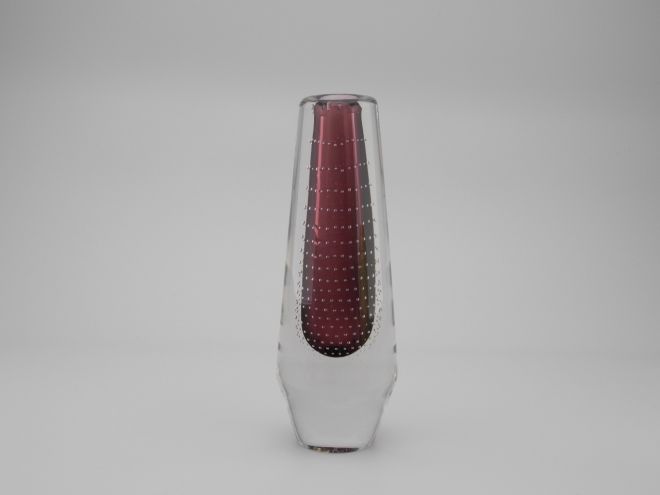 Theresienthal Glas Vase 769 violett