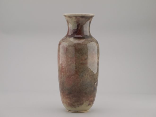 WMF Keramik Vase 813/010 Gerda Conitz hell