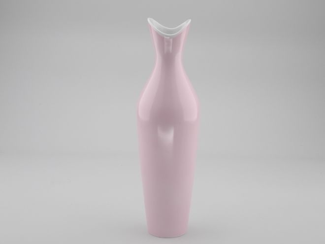 Rosenthal Kunstabteilung Vase rosa Hermann Jünger