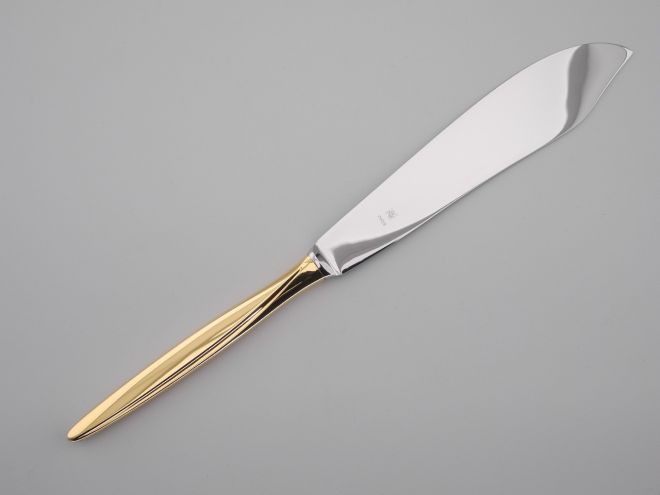 WMF Kopenhagen 800 Silber Gold Tortenmesser