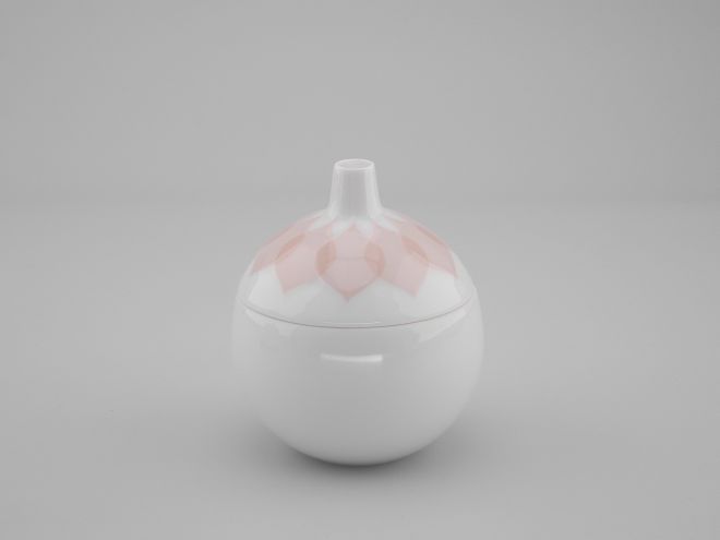 Rosenthal Lotus Gravad Zuckerdose