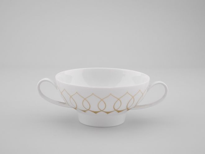 Rosenthal Lotus Goldsilhouette Suppentasse Obere