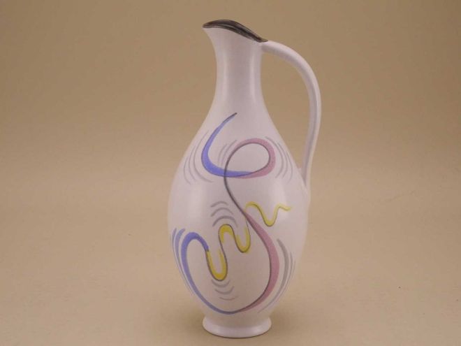 Wächtersbach Feo 50er Jahr Keramik Vase design Erdmute Henning