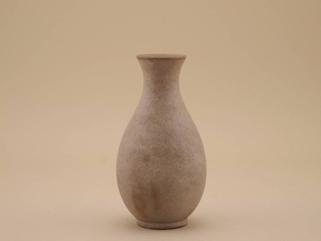 Hamelner Töpferei Delius Keramik Hameln Vase 19 grau