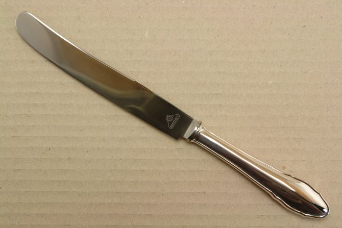 Gebrüder Reiner Chippendale 800 Silber Messer