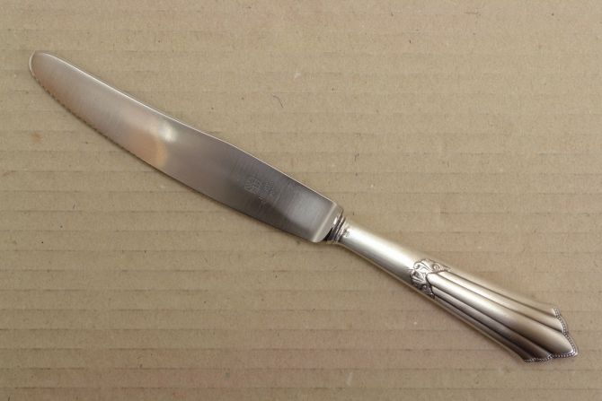 Messer mit Wellenschliff 21 cm WMF Modell 900 Fächermuster  Frühstücks 
