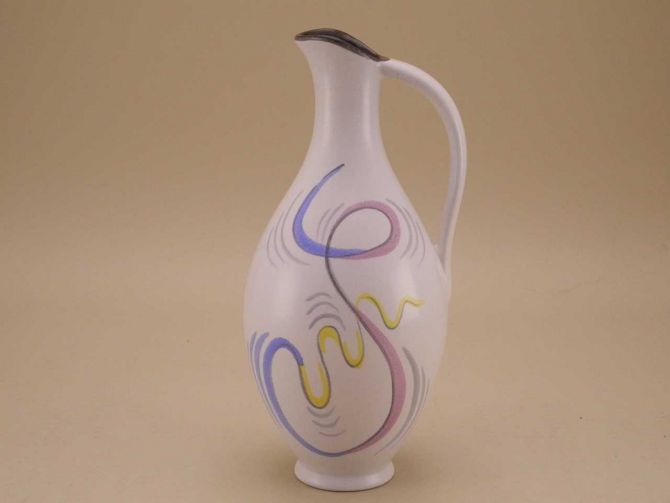 Wächtersbach Feo 50er Jahr Keramik Vase design Erdmute Henning