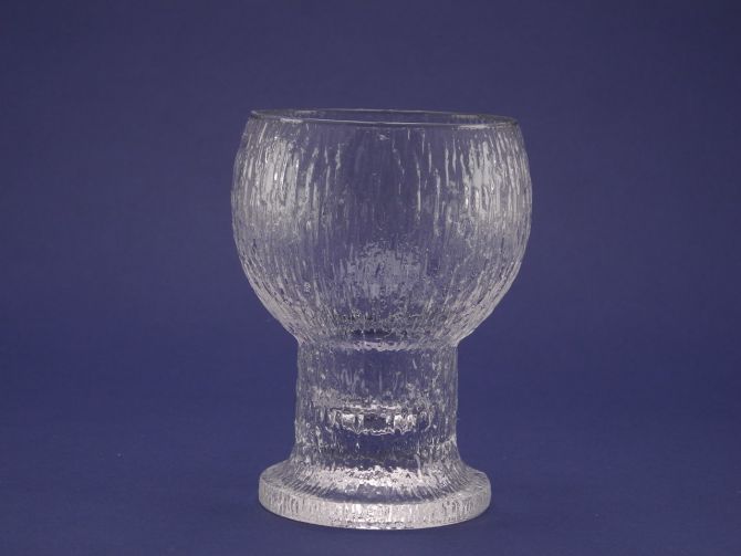 Trinkglas 14cm aus der Serie Kekkerit design Timo Sarpaneva für Iittala Finnland