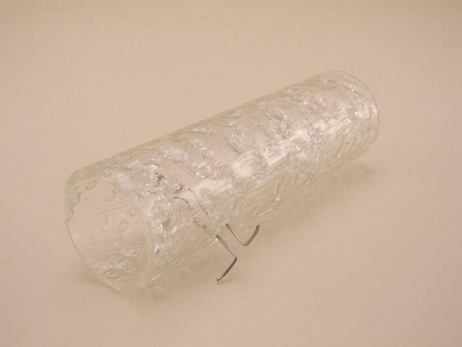 Doria Eisglas Lampe Ersatzglas Glasröhre