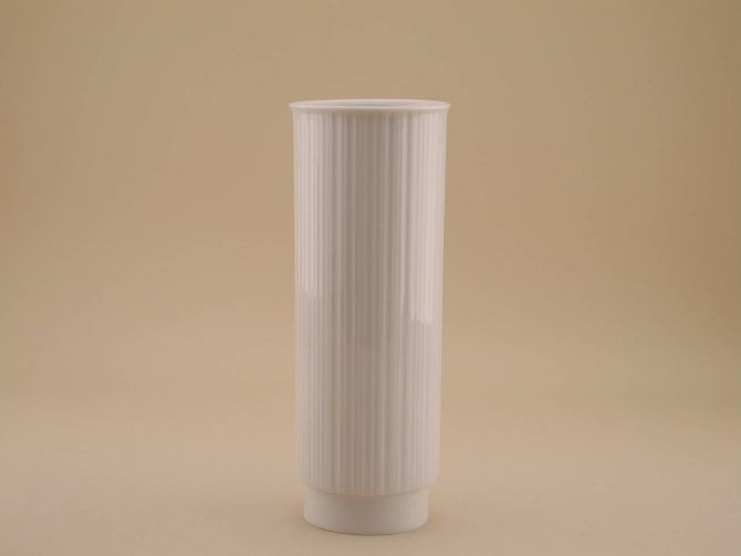 Vintage Vase 25cm aus der Serie Variation in Weiss von Tapio Wirkkala für Rosenthal