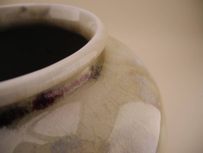 WMF Keramik Vase 813/027 Glasur Gerda Conitz