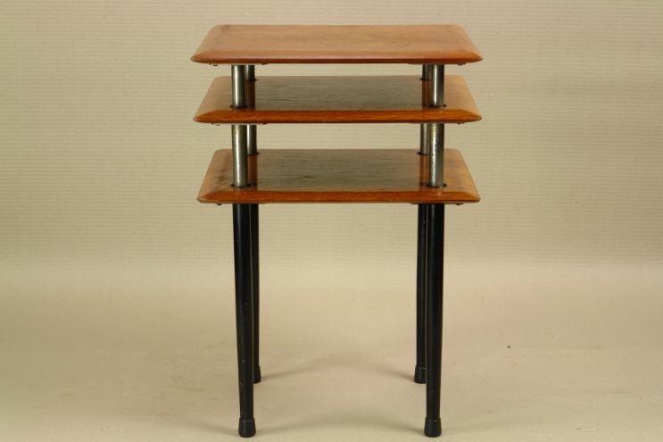 Vintage Satztische Teak Holland