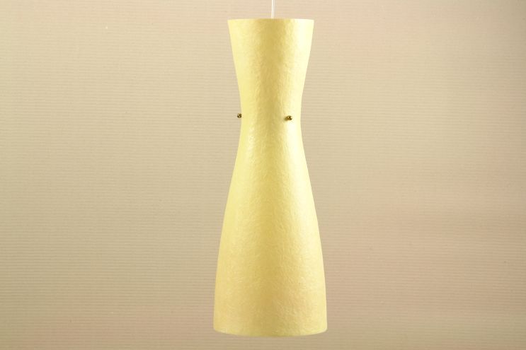 50er 60er Jahre Lampe Deckenleuchte Fiberglas