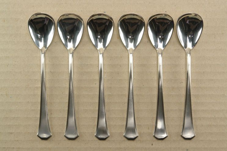 WMF 600 versilbert 90 Eislöffel 6er Set
