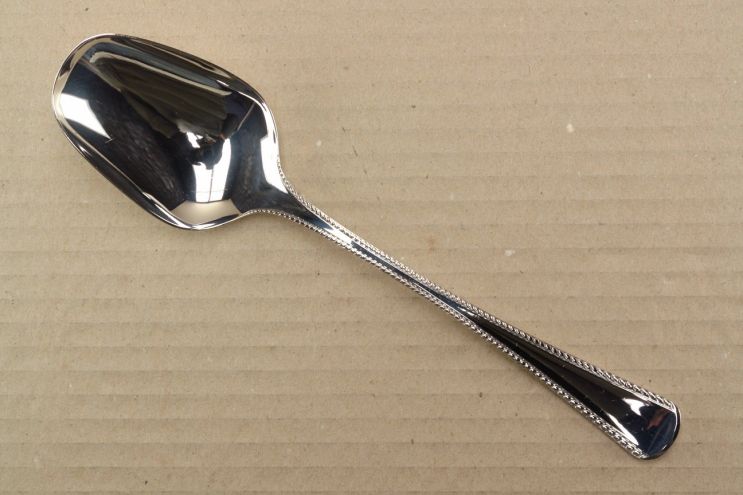 R&B Robbe & Berking Königskordel 800 Silber Gemüselöffel