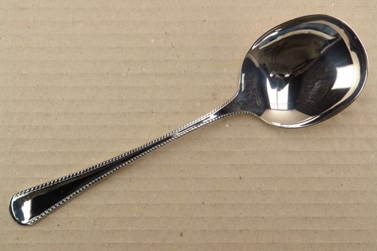 R&B Robbe & Berking Königskordel 800 Silber Kartoffellöffel