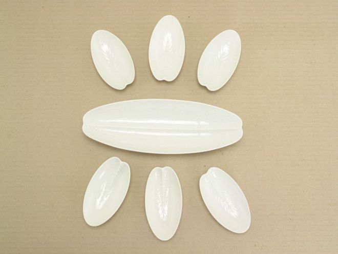 Rosenthal Blattschale Set Tapio Wirkkala 28cm