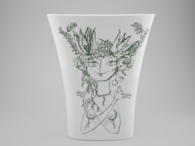 Bele Bachem grosse Vase 2660 Rosenthal