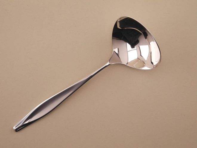 Sossenlöffel Sossenkelle vintage alte Serie Brüssel 5500 in 90 versilbert 90er Auflage WMF Silberbesteck