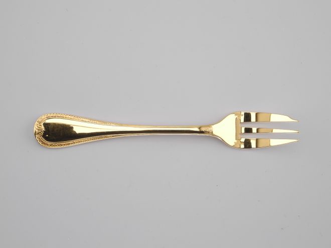 Christofle Malmaison Gold Kuchengabel