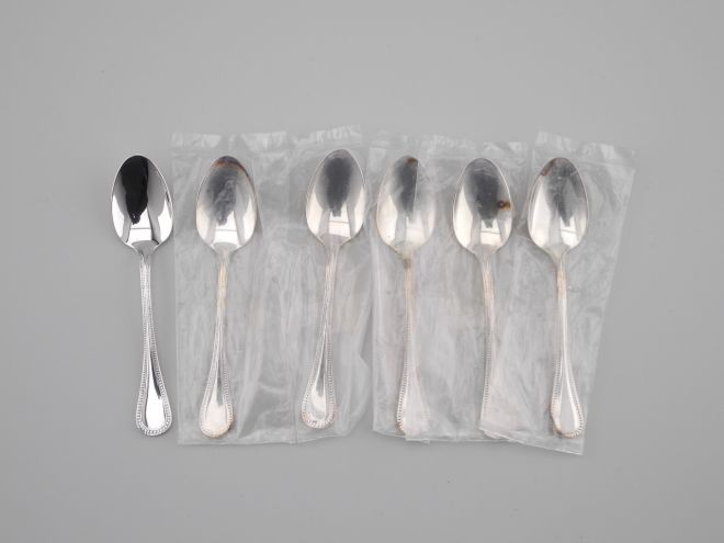 WMF Perlrand neue Version 90 Mokkalöffel Set