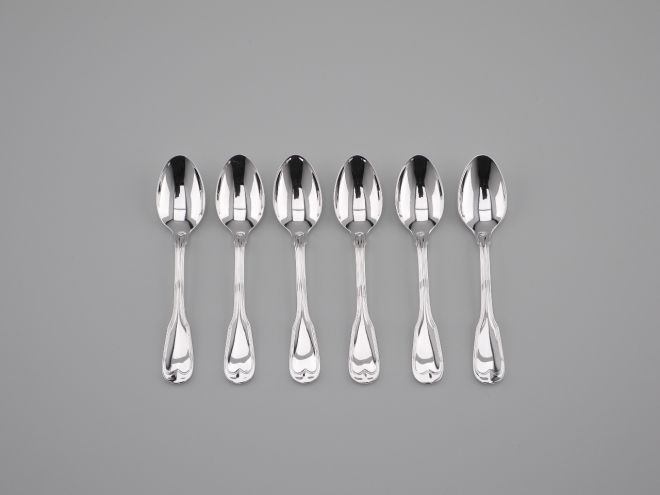 Robbe & Berking Alt Faden 150 Mokkalöffel Set