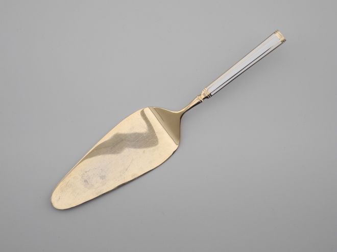 Gallo Cloisonne Gold weiss Tortenheber