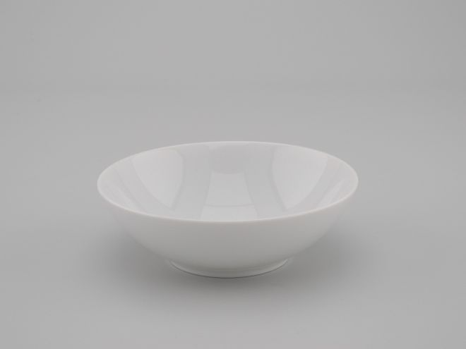 Thomas Medaillon uni weiss Dessertschale