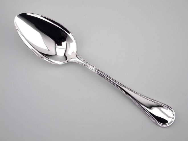 WMF Perlrand neue Version versilbert Gemüselöffel