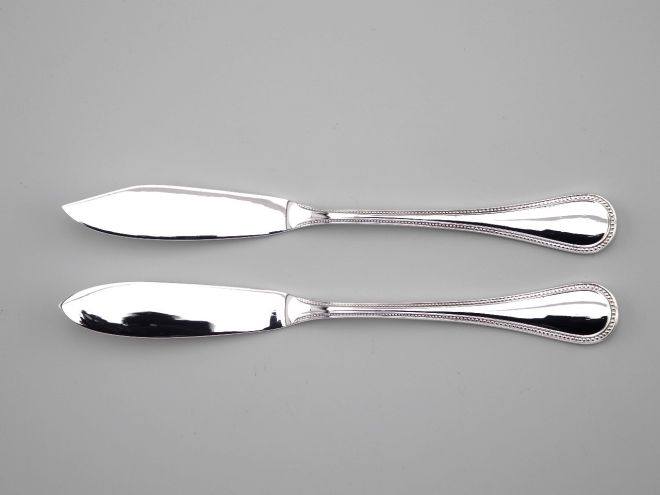 WMF Perlrand neue Version versilbert Butter & Käsemesser