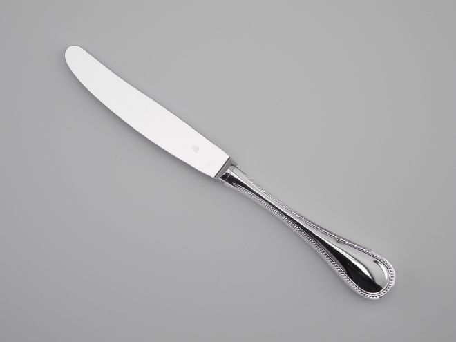 Speisemesser unbenutzt aus der Serie Perlrand moderne Version 90er Auflage Silbebesteck von WMF