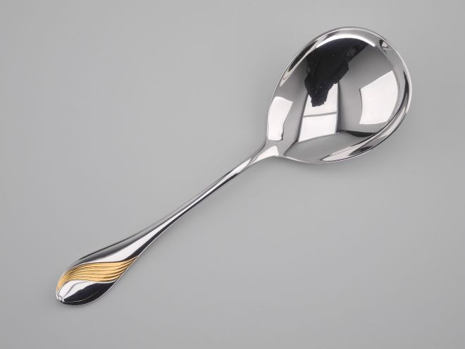 WMF Charme Gold cromargan Kartoffellöffel