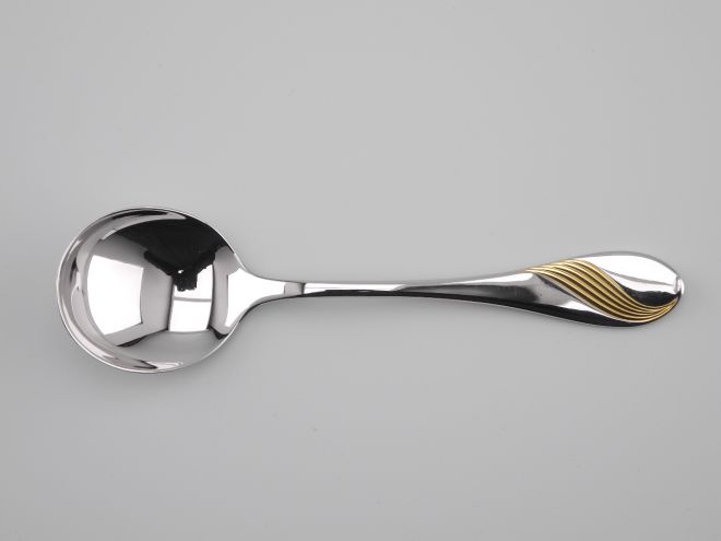 WMF Charme Gold cromargan Tassenlöffel