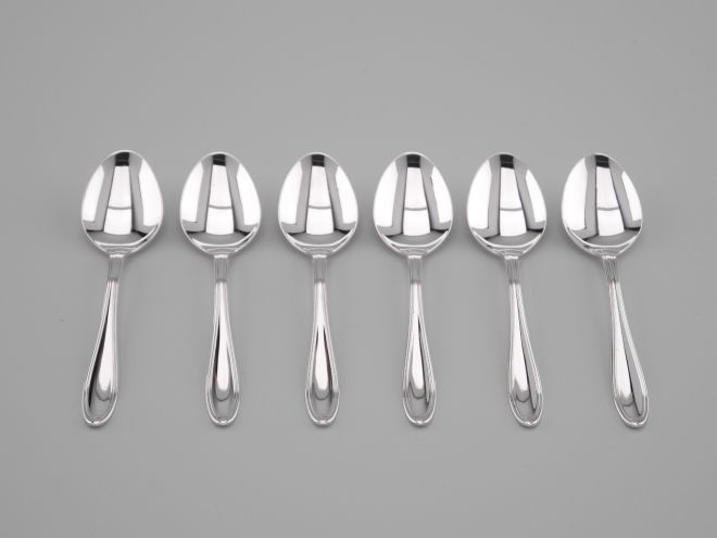 WMF Innsbruck versilbert 90 Mokkalöffel Set