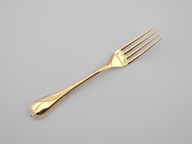 Christofle Malmaison Gold Dessertgabel