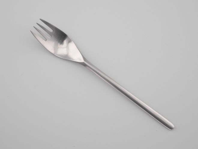 Gabel Tafelgabel Edelstahl matt vintage alte Serie Composition design Tapio Wirkkala für Rosenthal Besteck