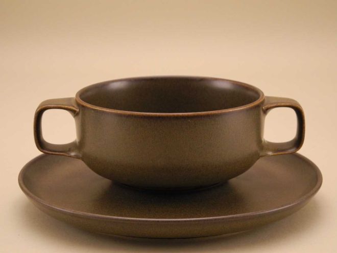 Rosenthal Kaari braun Suppentasse