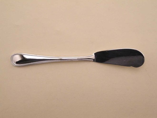 Wilkens Perlstab Louis XVI 90 versilbert Buttermesser
