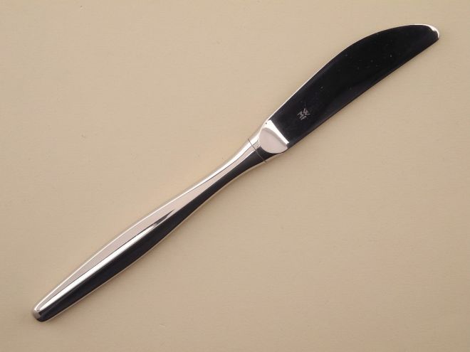 Dessertmesser Vorspeisenmesser gebraucht Cromargan aus der vintage alten Serie Stuttgart von WMF Besteck