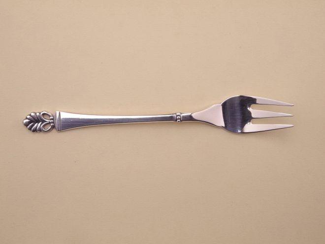 Tassenlöffel oder Sahnelöffel aus der Serie Florentiner in massiv 800 Silber von Wilkens
